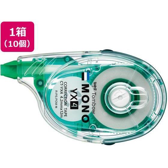 トンボ鉛筆 修正テープ モノ YX4 10個[代引不可]