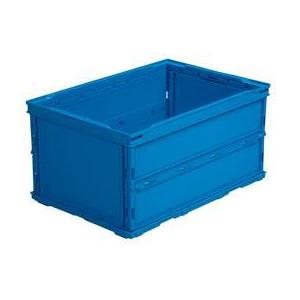 三甲 折りたたみコンテナペタンコ40Lタイプ フタなし 5個[代引不可]