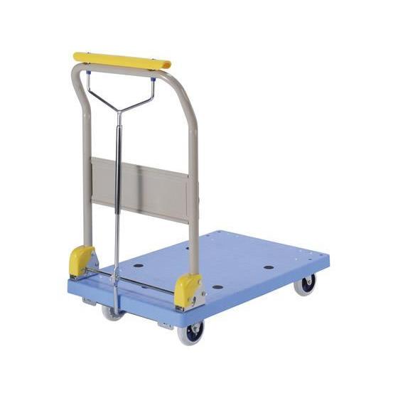 金沢車輌 微音樹脂ハンドブレーキ台車 150kg荷重[代引不可]