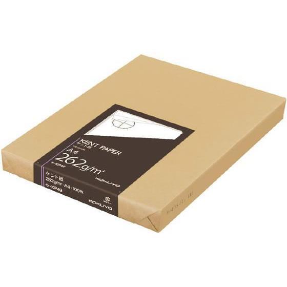コクヨ ケント紙 A4 100枚 262g[代引不可]
