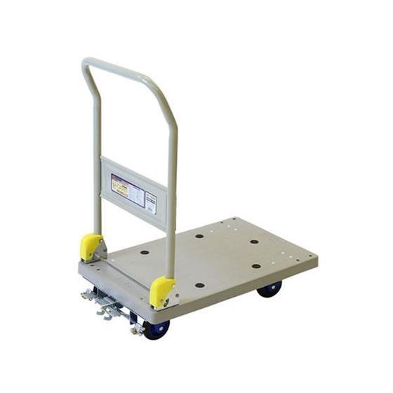 浅香工業 静音台車150kg荷重フットブレーキ付[代引不可]