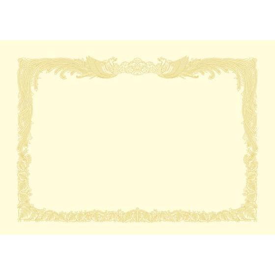タカ印 OA賞状用紙 クリームA4判縦書き 100枚[代引不可]