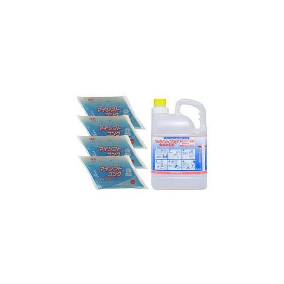ニイタカ マイソフトコンク 1kg×4袋 5L希釈ボトル入[代引不可]