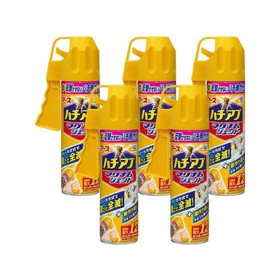 アース製薬 ハチアブマグナムジェット 550mL 5本入[代引不可]