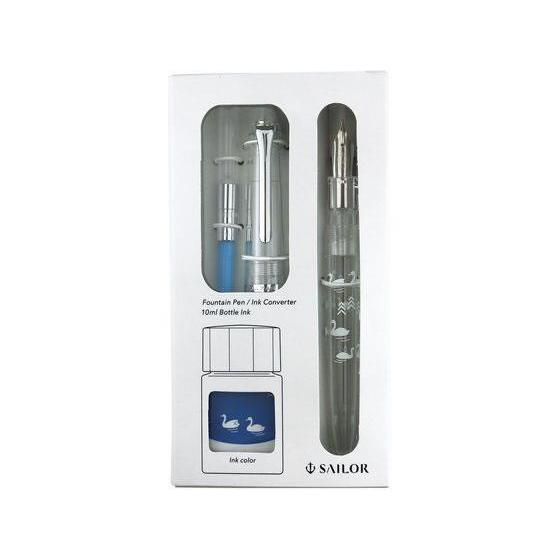 セーラー万年筆 万年筆 プロフィットジュニア +10 minamo ミナモ ハクチョウ 中細[代引不...