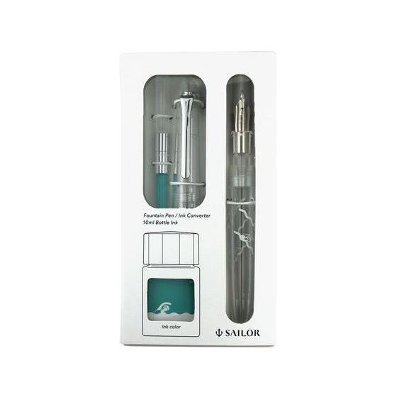 セーラー万年筆 万年筆 プロフィットジュニア +10 minamo ミナモ クロール 中細[代引不可...