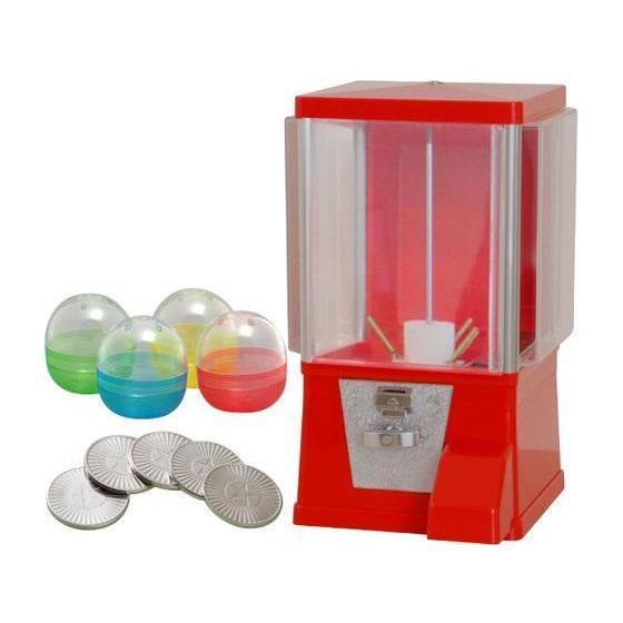 その他 ガチャコップ 本体 メダル仕様 スタート導入セット 赤[代引不可]