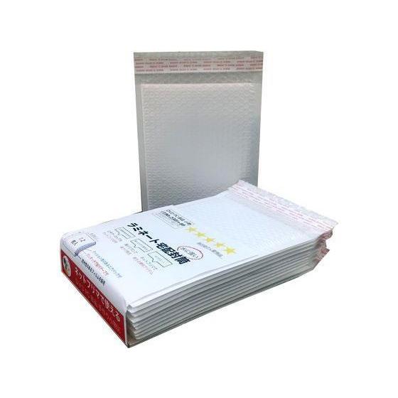 紺屋商事 ラミネート宅配封筒 白 DVDサイズ 12枚入×5パック[代引不可]