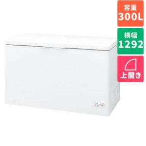 【標準設置料金込】シャープ(SHARP) FC-S30D-W ホワイト 1ドア冷凍庫 上開き 300L 幅1292mm｜eccurrent