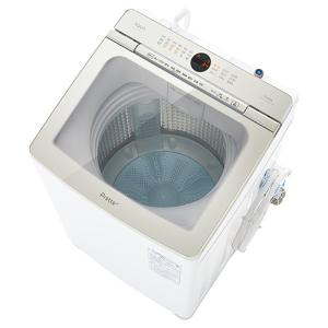 アクア AQW-VA10N-W Prette 全自動洗濯機 上開き 洗濯10kg