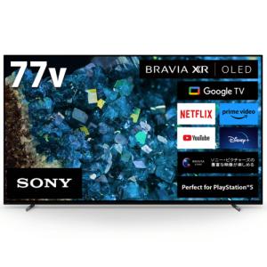 【標準設置料金込】ソニー SONY XRJ-77A80L BRAVIA 4K有機ELテレビ 4Kチューナー内蔵 77V型 XRJ77A80L｜eccurrent