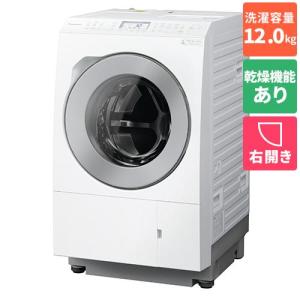 【標準設置料金込】【長期5年保証付】パナソニック(Panasonic) NA-LX127CR-W ななめドラム洗濯乾燥機 右開き 洗濯12kg/乾燥6kg｜eccurrent