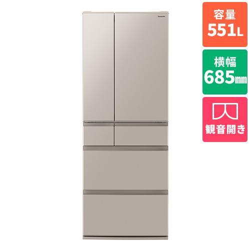 【標準設置料金込】【長期5年保証付】冷蔵庫 500L以上 パナソニック 551L 6ドア NR-F5...