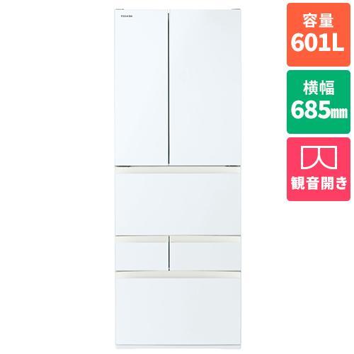 【標準設置料金込】【長期5年保証付】東芝(TOSHIBA) GR-W600FH-EW グランホワイト...