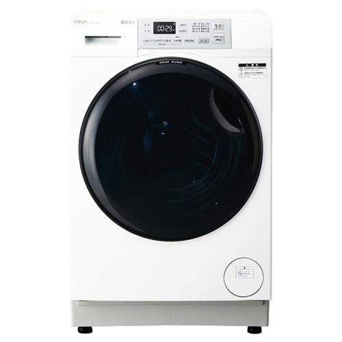 【標準設置料金込】アクア(AQUA) AQW-SD8A-L-W ホワイト まっ直ぐドラム ドラム式洗...
