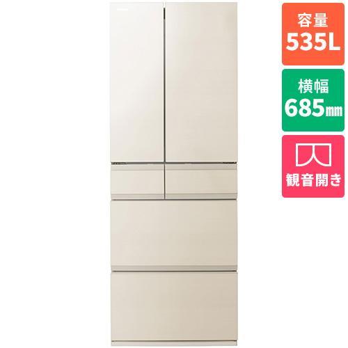 【標準設置料金込】東芝(TOSHIBA) GR-A540WF-UC グレインアイボリー FREEZA...