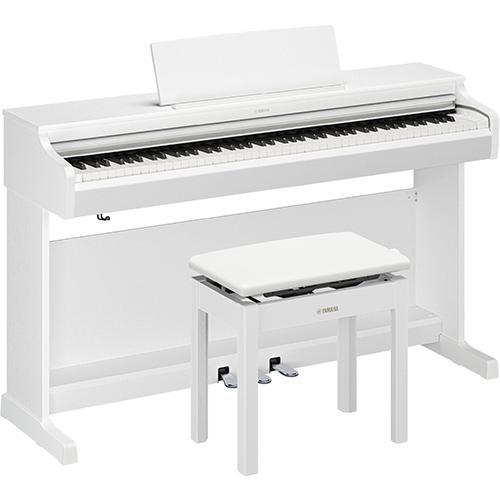 【標準設置料金込】ヤマハ(YAMAHA) YDP-166WH ホワイトウッド調 電子ピアノ ARIU...