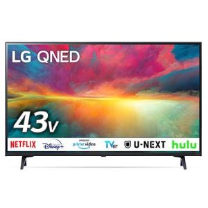 【設置＋リサイクル】LGエレクトロニクス(LG) 43QNED75JRA 4K量子ドット液晶テレビ 43V型｜eccurrent