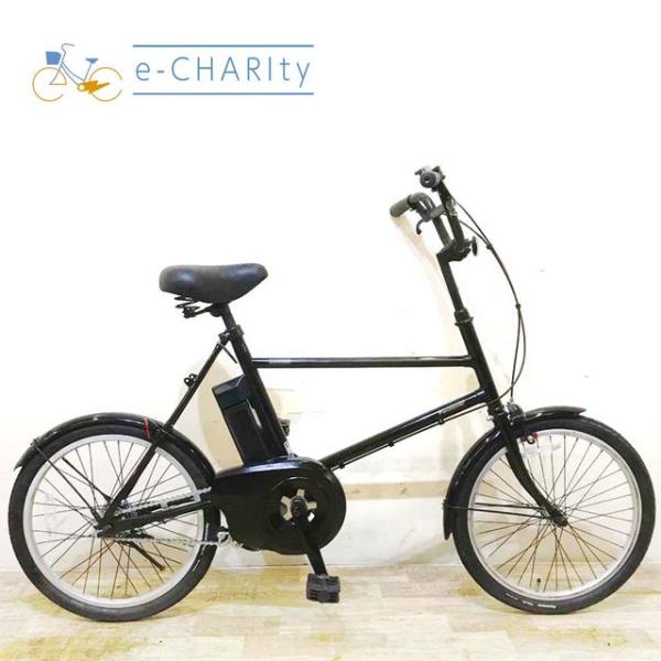 電動自転車 中古 小径車 パナソニック エネモービル S ブラック 20インチ KD113 電動アシ...
