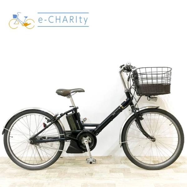 電動自転車 中古 シティ ヤマハ PAS シティV ブラック 24インチ KJ006 電動アシスト自...