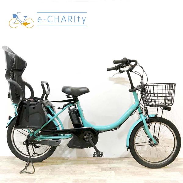 電動自転車 中古 子供乗せ ヤマハ PAS バビー ブルー 20インチ KK008 電動アシスト自転...