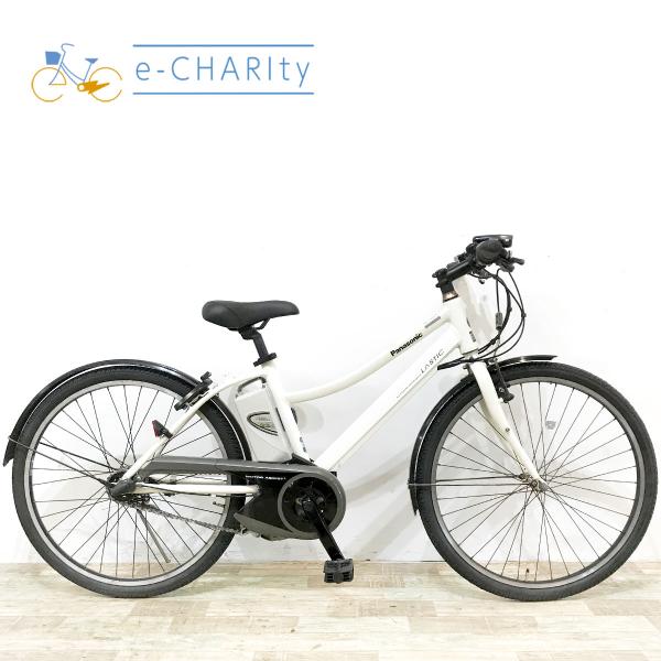電動自転車 中古 スポーツ パナソニック ラスティック ホワイト 26インチ KK058 電動アシス...