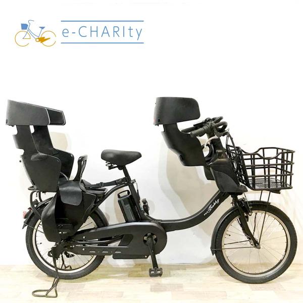 電動自転車 中古 子供乗せ ヤマハ PAS バビーアン ブラック 20インチ KK092 電動アシス...