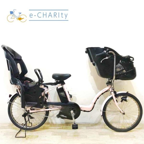 電動自転車 中古 子供乗せ パナソニック ギュット ミニ ピンク 20インチ KZ088 電動アシス...