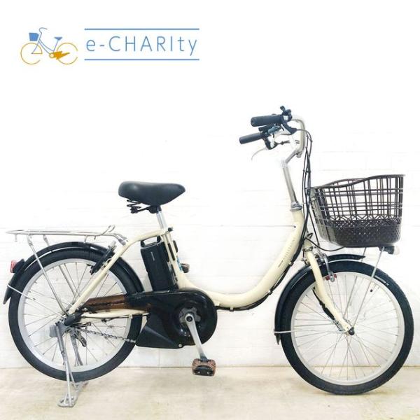 電動自転車 中古 小径車 ブリヂストン アシスタ ユニ プレミア アイボリー 20インチ SR419...