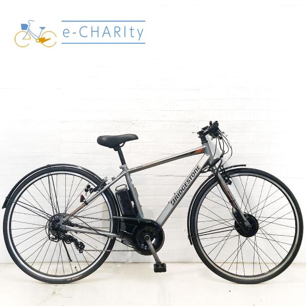 電動自転車 中古 スポーツ ブリヂストン TB1e グレー 27インチ SR424Y 電動アシスト自...