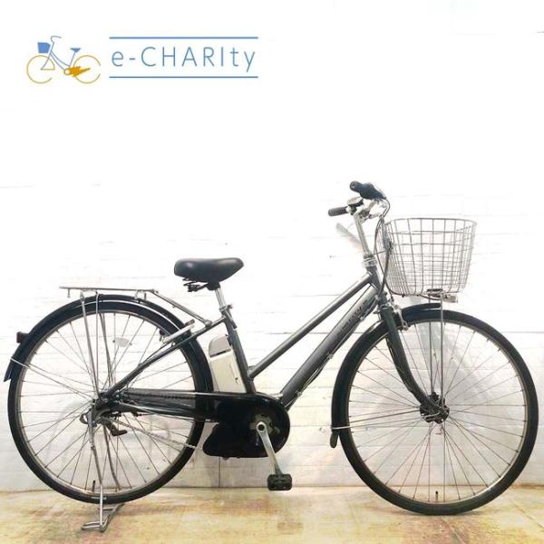 電動自転車 中古 シティ ヤマハ PAS CITY S パス シティ S シルバー 27インチ YF...