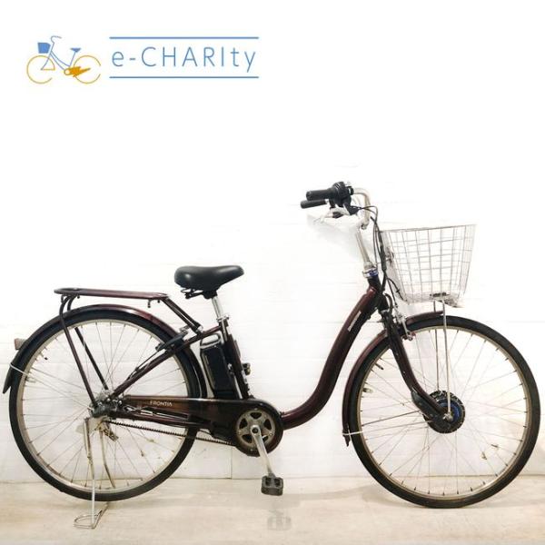 電動アシスト自転車 中古 【東京・神奈川・埼玉・千葉限定】 ママチャリ ブリヂストン フロンティア ...