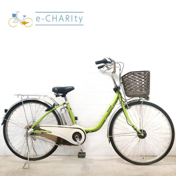 電動アシスト自転車 中古 【東京・神奈川・埼玉・千葉限定】 ママチャリ パナソニック ビビ DX グ...