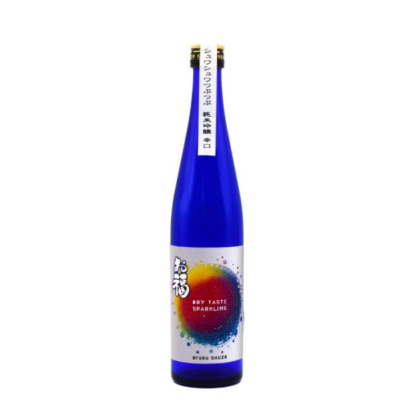 お福正宗 純米吟醸 DRY TASTE SPARKLING 500ml クール便 お福酒造 日本酒 ...