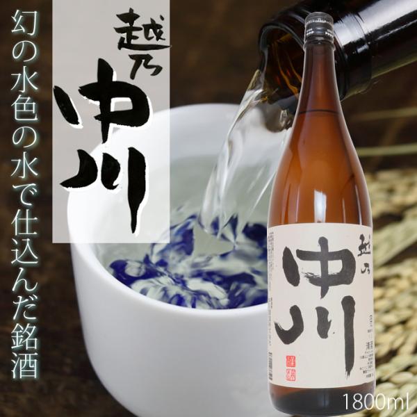 日本酒  越乃中川 1800ml 中川酒造 越後銘門酒会限定