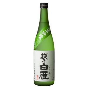 お酒  日本酒 清酒　越乃白雁　純米吟醸　720ml　中川酒造