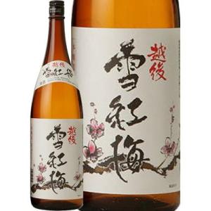 日本酒 越後雪紅梅  本醸造1800ml　長谷川酒造｜echigo