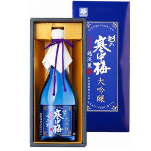 日本酒 越の寒中梅 越淡麗 大吟醸 DK-1 720ml 新潟銘醸