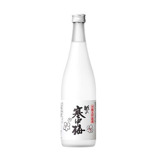 日本酒 越の寒中梅 吟醸生貯蔵酒 720ml 新潟銘醸