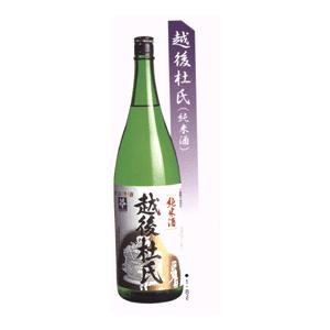 (蔵元直送) 越後杜氏  純米酒1800ml　金鵄盃酒造｜echigo