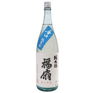 福扇 辛口純米酒 1800ml 河忠酒造 想天坊の蔵 限定 日本酒 夏季限定｜echigo