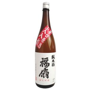 日本酒 秋冬限定 福扇  火入れ 辛口純米原酒 1800ml  河忠酒造