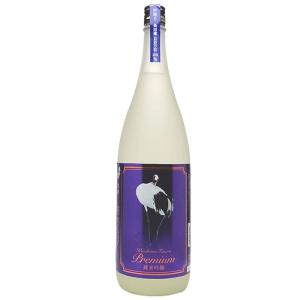 日本酒 越の鶴  プレミアム純米吟醸 1800ml 越銘醸