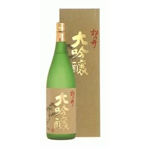 お酒 日本酒(産地直送)松乃井  大吟醸1800ml 松の井酒造