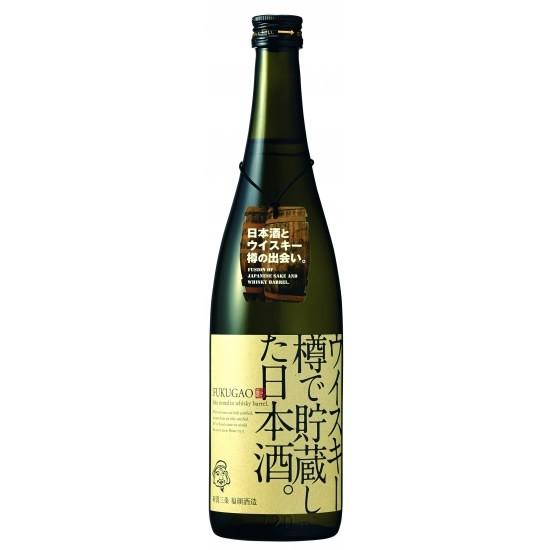 ウイスキー樽で貯蔵した日本酒 720ml 福顔酒造(産地直送)