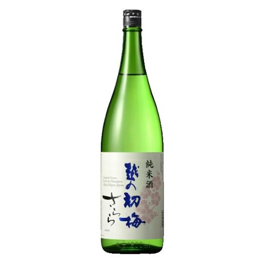 (欠品)越の初梅 純米酒 さらら 1800ml 高の井酒造 日本酒