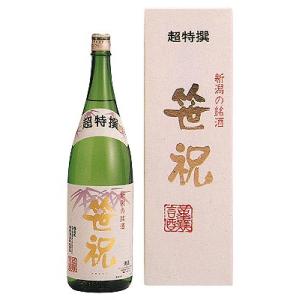 日本酒 笹祝 超特選 大吟醸 1800ml×6本