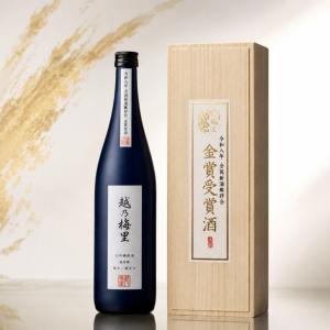 (産地直送)令和八年 全国新酒鑑評会 金賞受賞酒 越乃梅里 大吟醸原酒 720ml  新潟一粒酒造