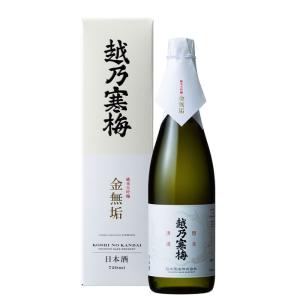 越乃寒梅 純米大吟醸酒 金無垢720ml 石本酒造 寒梅 ランク