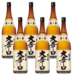 (まとめ買い)越の誉 本醸造 大辛口 1800ml 6本 原酒造 日本酒 辛口